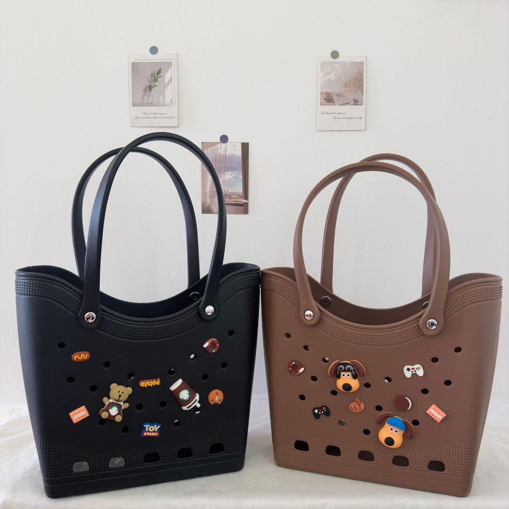 Водонепроницаемая пляжная сумка EVA - большая вместительная сумка через плечо для путешествий и хранения вещей