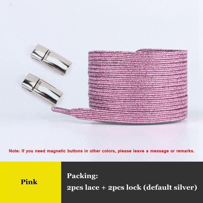 NO.8 новые радужные шнурки с магнитным замком, эластичные шнурки без завязок, кроссовки, шнурки для детей и взрослых, ленивые шнурки, один размер подходит для всей обуви