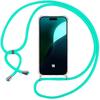 Case for iPhone 16 Enhanced Protection Flexible + Adjustable Lanyard Turquoise