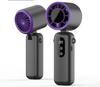 Small Handheld Fan High-speed Ice Cooling ABS Material   Mini Outdoor Portable Gift Neck-Hanging Electric Fan