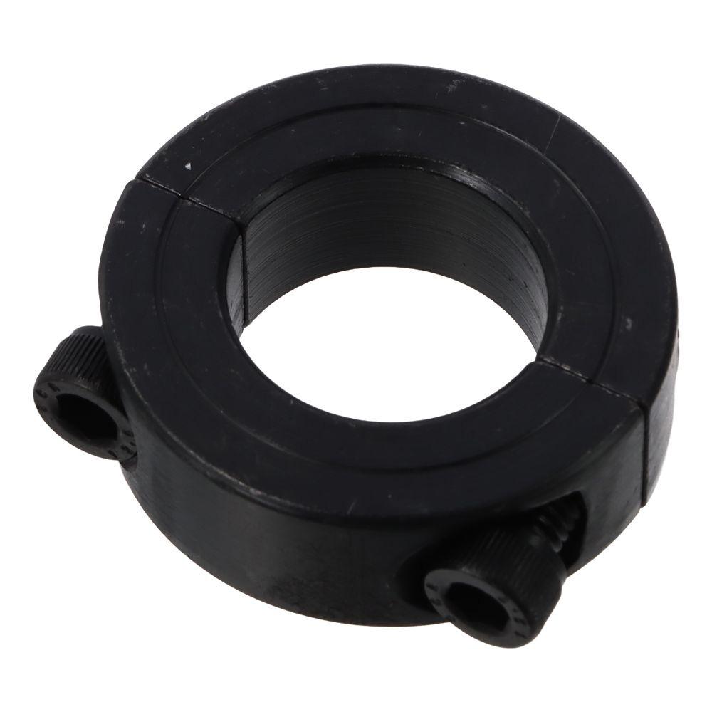 Черные хомуты вала Углеродистая сталь Кольцевой хомут с разделенным отверстием Удерживающий зажим Промышленная автоматизация