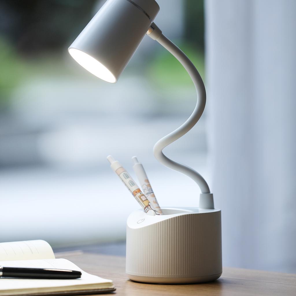 Decorable Desk Adjustable Folding White Table Colorful Led Night Light Reading Lamp Sunset Lamp for Hotel Bedroom Living Room
