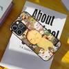 Cartoon Yoshitomo Nara Phone Case Glass Cover For IPhone 17 15 Pro Max 14 Pro 16 12 11 13 Mini X XR XS 8 7 Plus SE