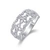 Кольцо S925 Silver Flower Dance Ring с муассанитом
