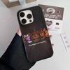 AmineF- Fnaf F-Five-nights-At-Freddys Чехол для телефона iPhone 16 15 17 Pro 13 14 Pro Max Plus Мягкая силиконовая накладка с волнистым узором
