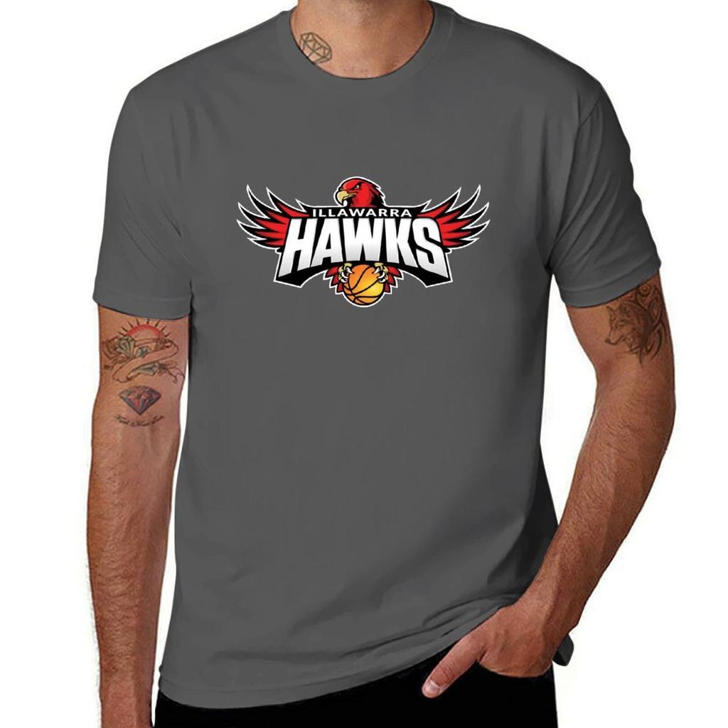 Illawarra Hawks TShirt Sweat Resistant Workout Tee Shirt