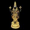 Господь Тирупати Баладжи Позолоченная Терракотовая Икона Черного Цвета для Приборной Панели Автомобиля | Икона Вишну Джи для Рабочего Стола | Мурти Венкатешвары Свами для Дома |
