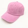 Стираный хлопок однотонный простой бейсболка ретро регулируемые папа шляпы подарок для мужчин женщин