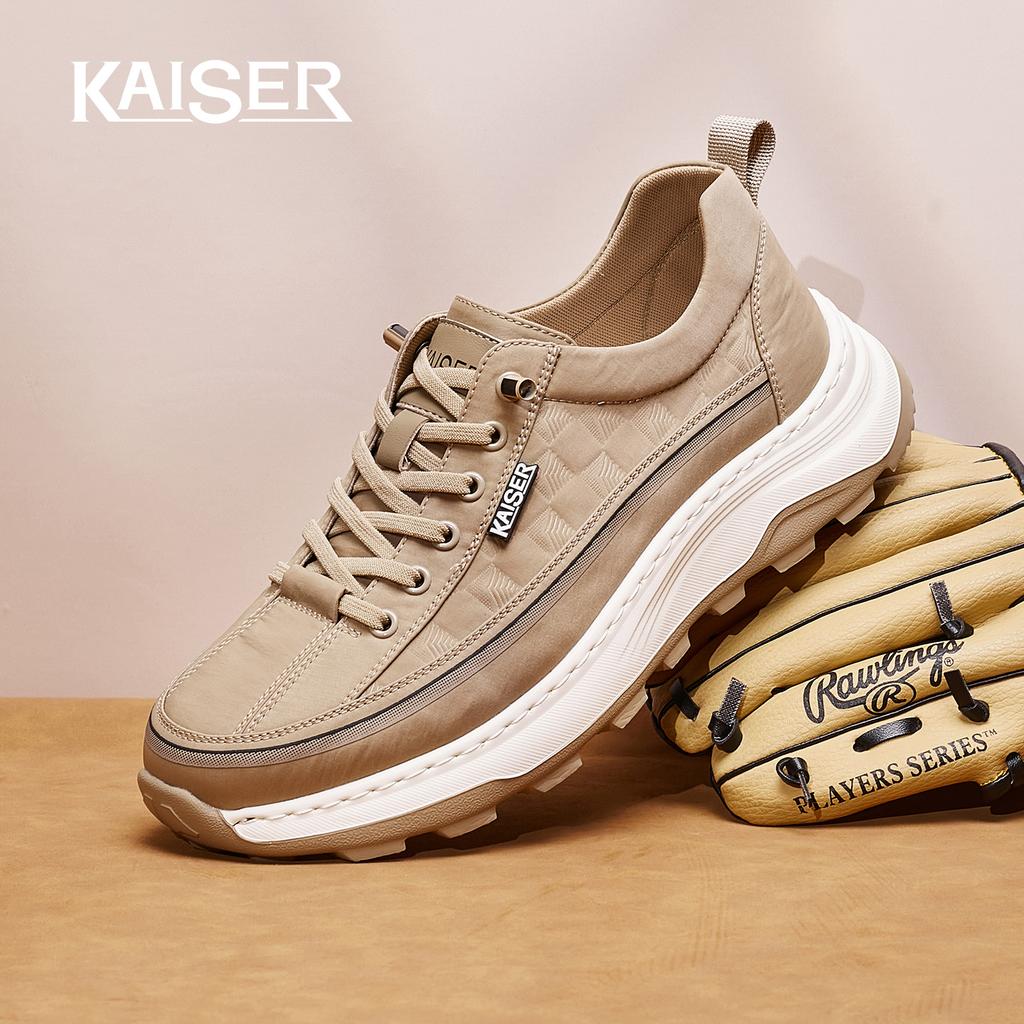 Caesar lace up men's casual board shoes 2026 new high-end skateboard sports shoes fashionable and versatile trendy shoes for men