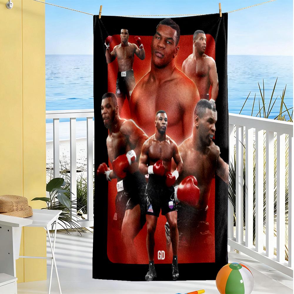Legendary Boxer Beach Towel Super Soft & Absorbent Comfortable Lightweight
