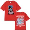 Rapper Jul Unisexs 100Cotton Shirt Y2k Fashion Album Graphic ONeck Shirt Summer Hip Hop Fashion High Quality TShirt