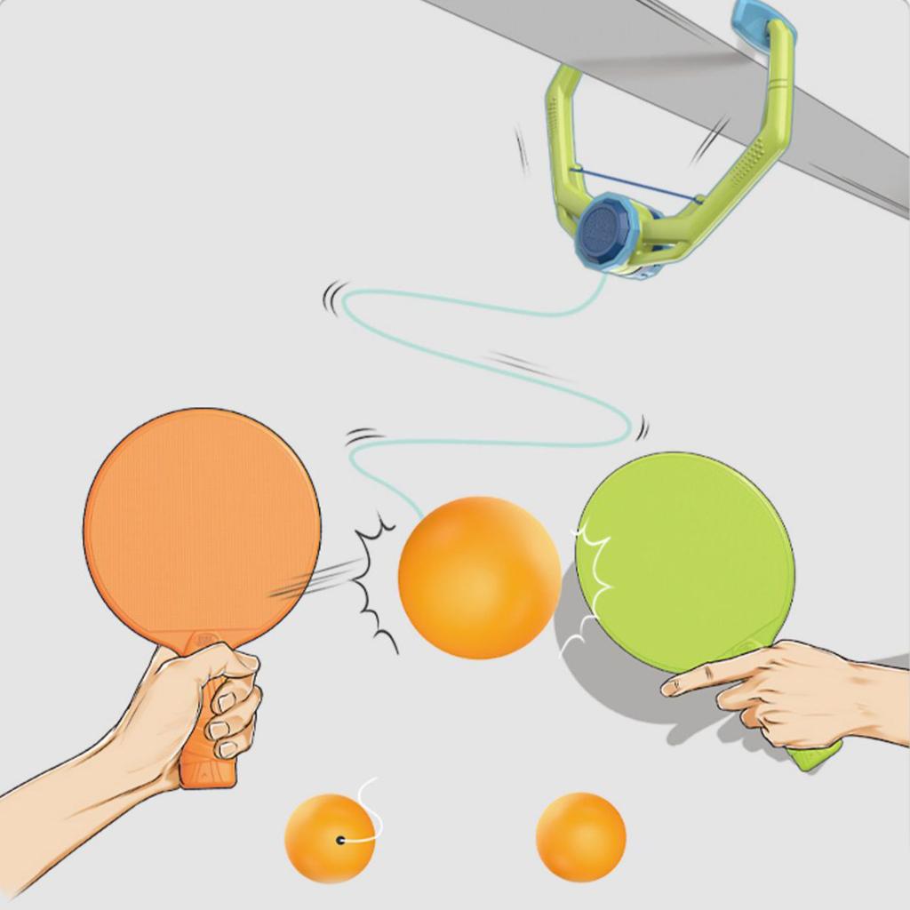 Дверной пинг-понг Игры над дверью Портативный подвесной тренажер для настольного тенниса Дверная рама Набор для пинг-понга Легко установить