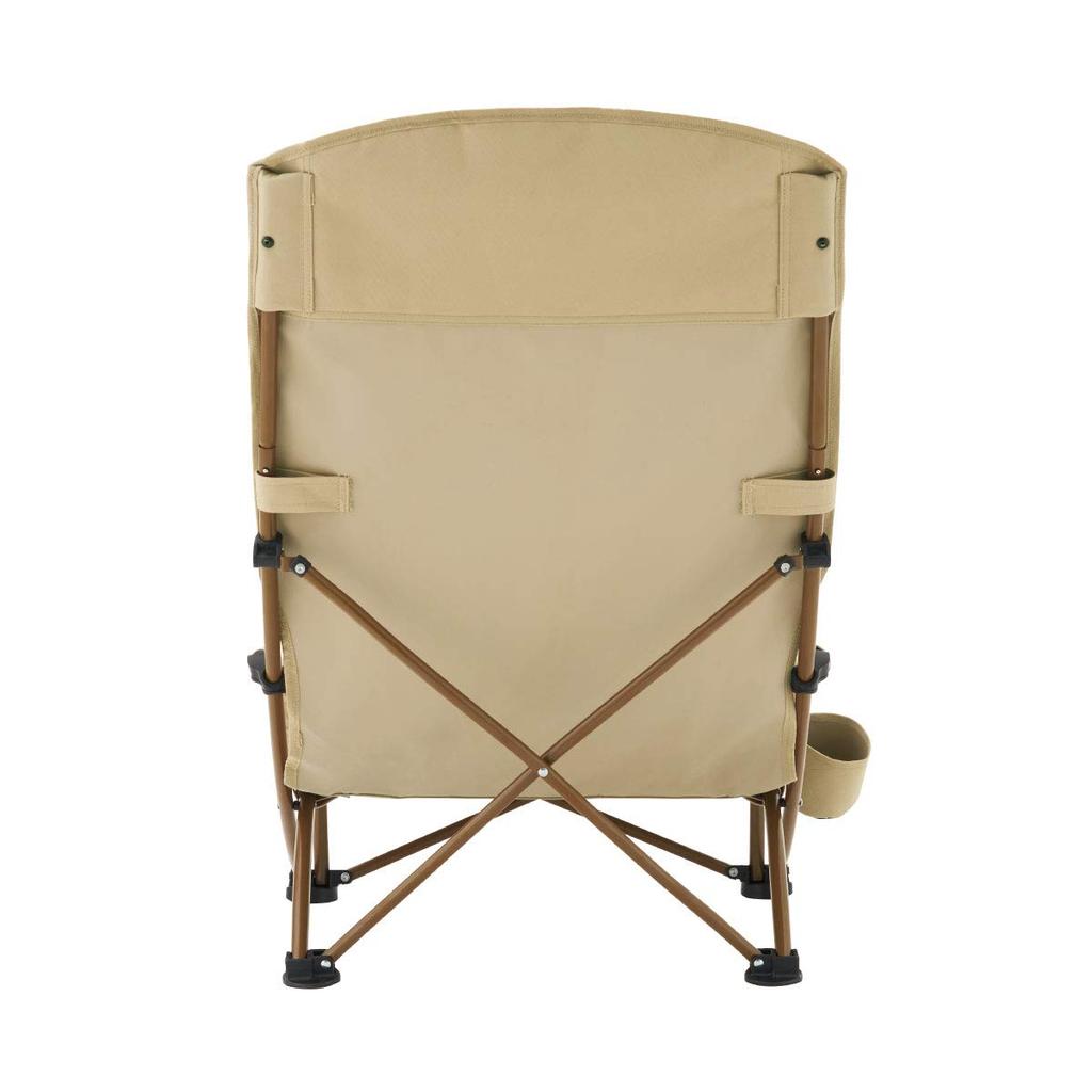 LOGOS Tradcanvas Portable Cross-legged Chair (73173160) - Foldable Camping Chair for Outdoors