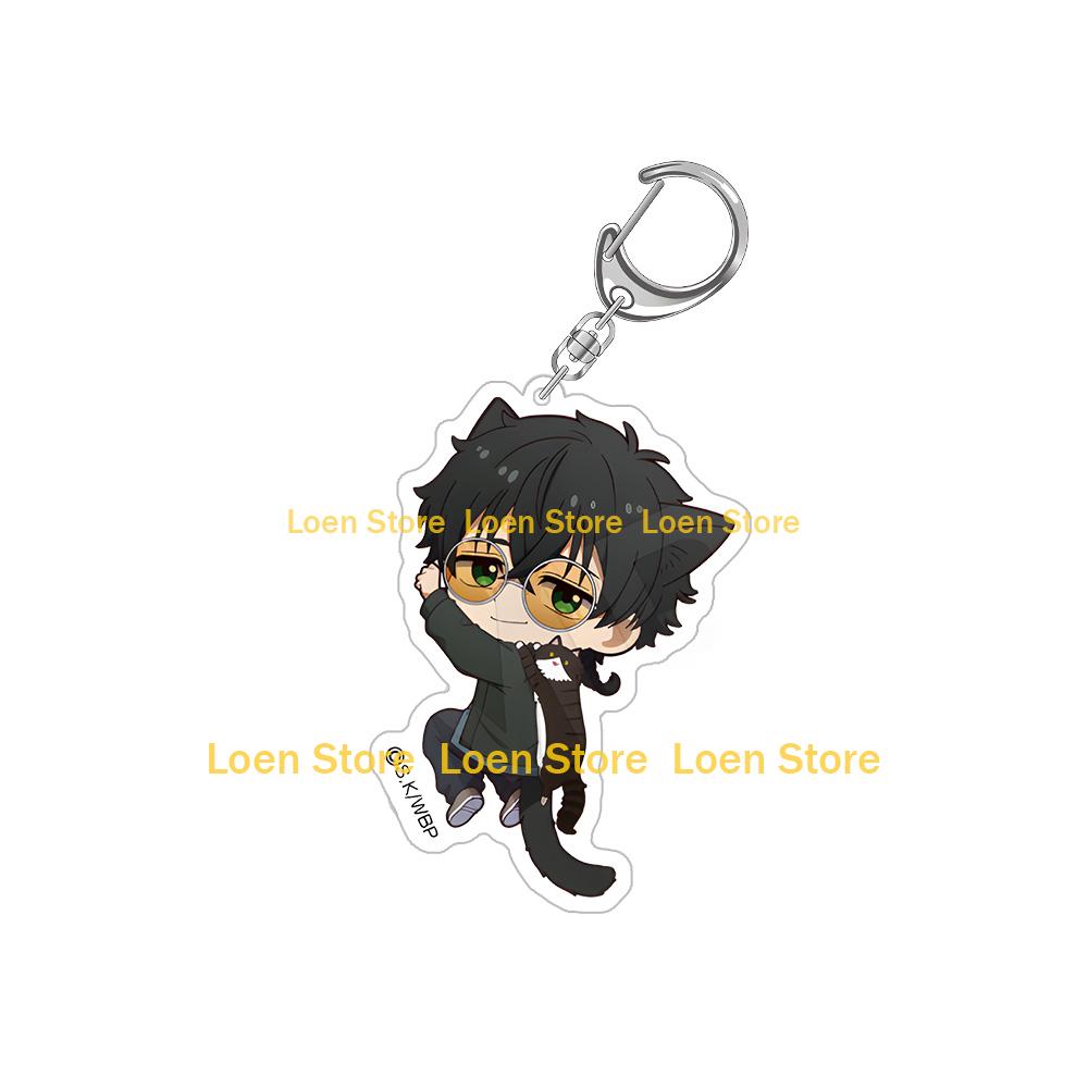 Ветровка Кошачьи ушки Choji Tomiyama Taiga Tsugeura Mitsuki Kiryu Kyotaro Sugishita Toma Hiragi Chibi Акриловый брелок-подвеска
