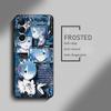 Милый чехол для телефона Re Zero Рем Аниме для Samsung Galaxy S25 S24 S23 S22 S21 S20 Plus Ultra Note20 Мягкий Черный