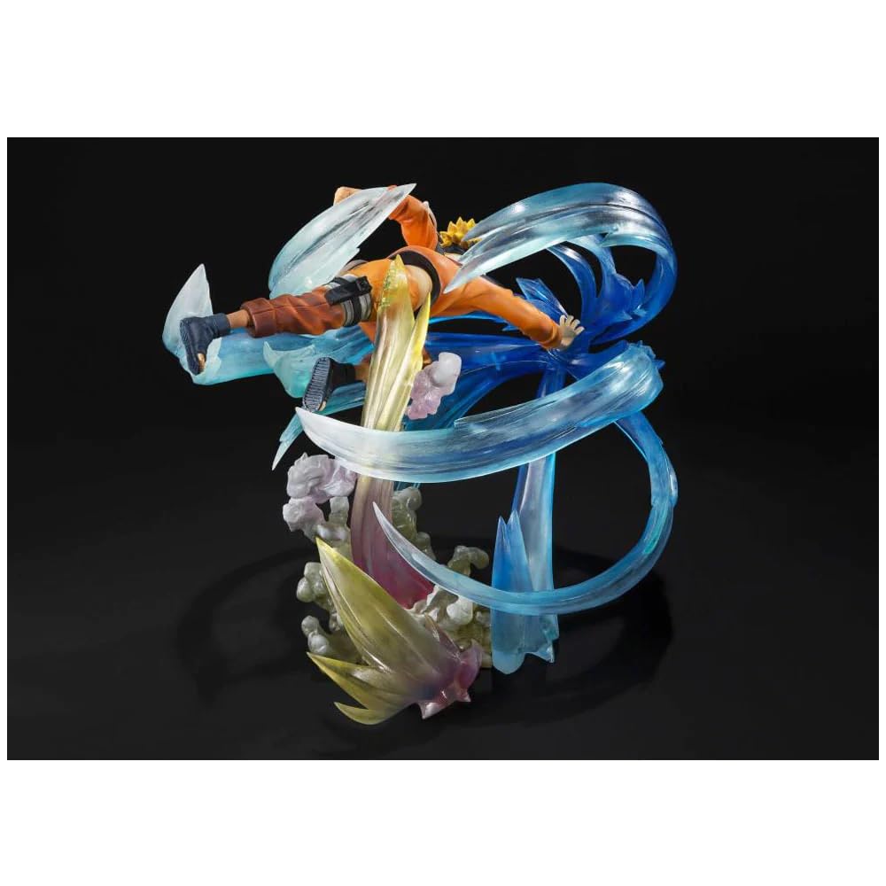 TAMASHII NATIONS Figuarts ZERO NARUTO Shippuden Uzumaki Naruto Kizuna Relation 175 мм окрашенная готовая фигурка - Расенган - приблизительно. ПВХ и АБС