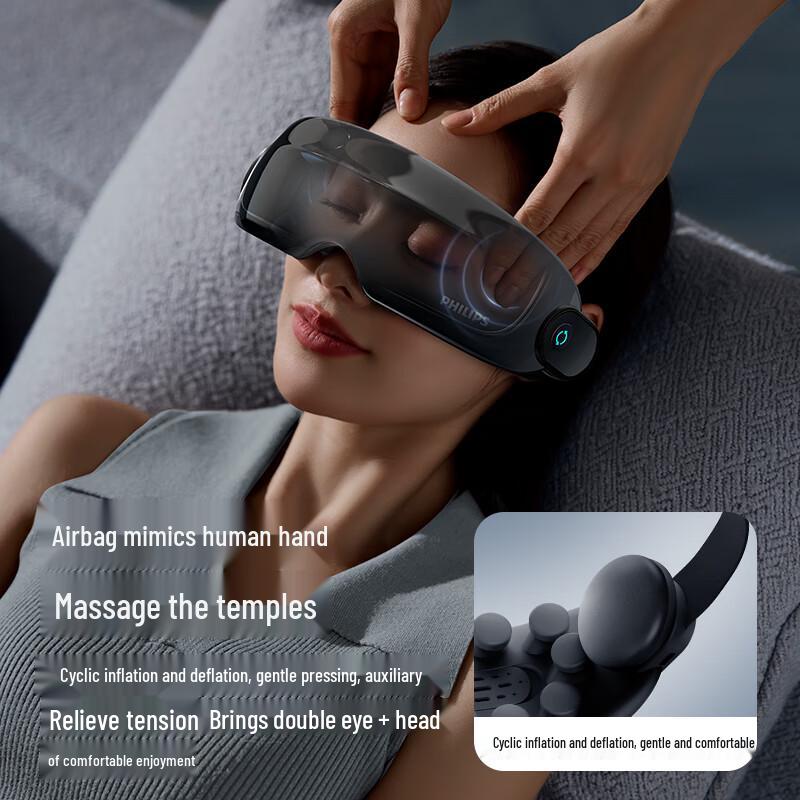 Philips Омолаживающий умный массажер для глаз, штепсель CN (адаптер в комплекте)