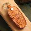 Индивидуализированный чехол для ключа автомобиля подходит для 7-кнопочного Hyundai Sonata Tusheng из Кореи, ручной работы, из натуральной коровьей кожи, сумка для ключа