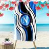 Napoli FC Print Beach Towel, Large Soft Quick Dry Towel for Beach Camping Swimming