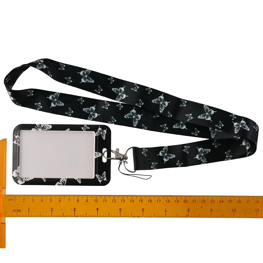 Пластиковый бейдж-лента Черный держатель для бейджа с выдвижной катушкой Держатель для ID-карты Офис