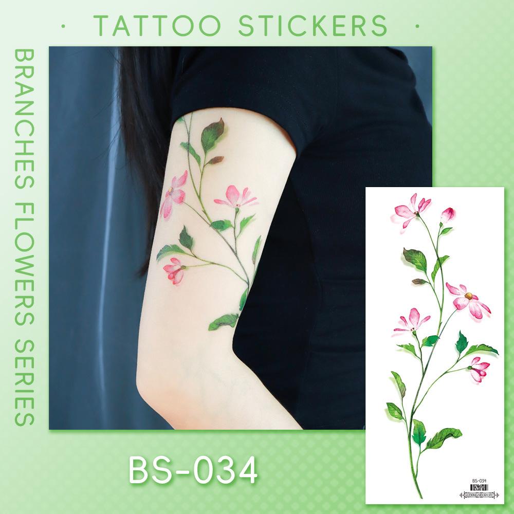 Рикалон Хэллоуин Вена и Пламя Молнии Наклейки Татуировки, Водостойкие и Потостойкие