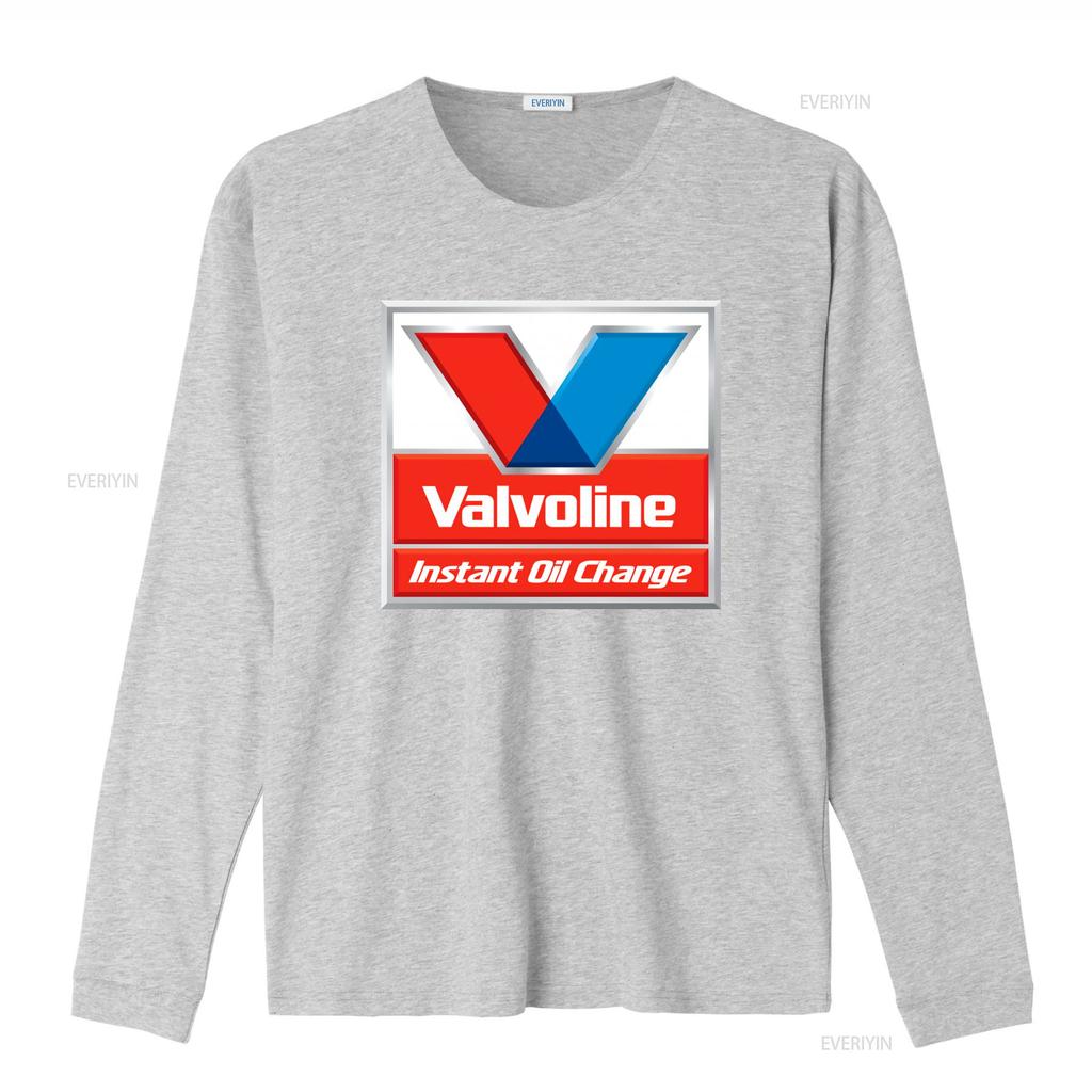 Футболка Valvoline для мгновенной замены масла, повседневная, винтажная, стираная, для ежедневного ношения, унисекс, дышащая, дизайнерская одежда