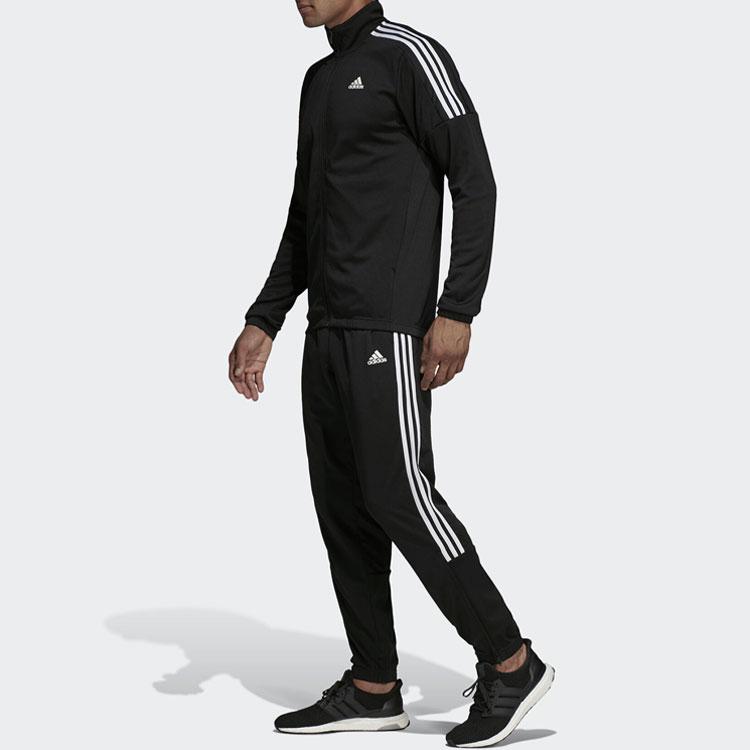adidas Повседневная спортивная одежда Мужская Черная С воротником-стойкой Умеренная DV2447