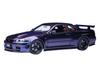 AUTOart Nismo R34 Midnight Purple III Finished Product 1/18 GT-R Z-tune