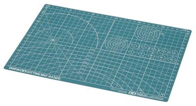 Tamiya Craft Tool Series 118 Режущий А4 для пластика 74118 №. Коврик, Размер/Зеленый, Модели,