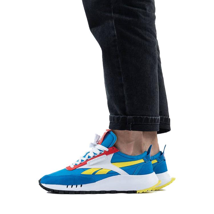 Reebok Классическая кожаная Legacy 'Динамичный синий красный' FY7429