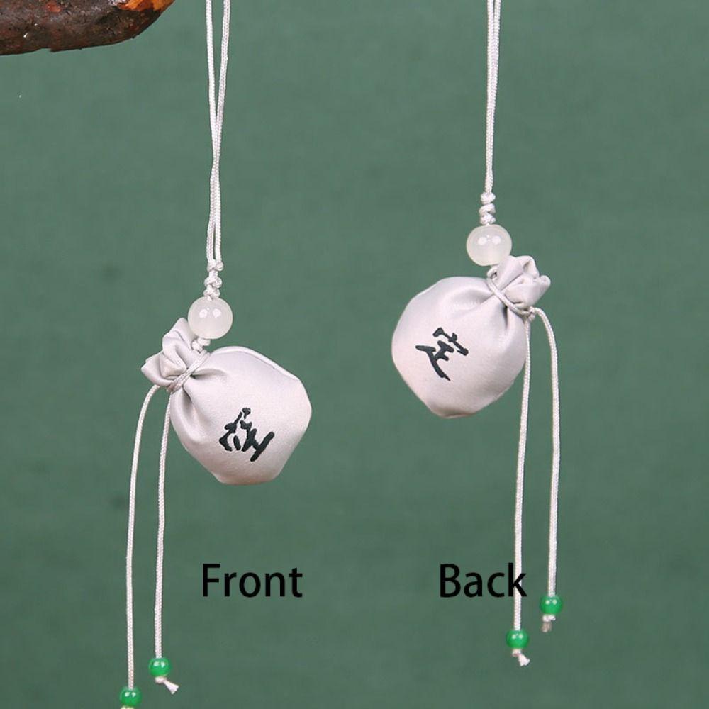 Printing Mini Cloth Sachet for Filled Fragrant Herbs Tassel Small Pouch Perfume Spice Bag  Girl