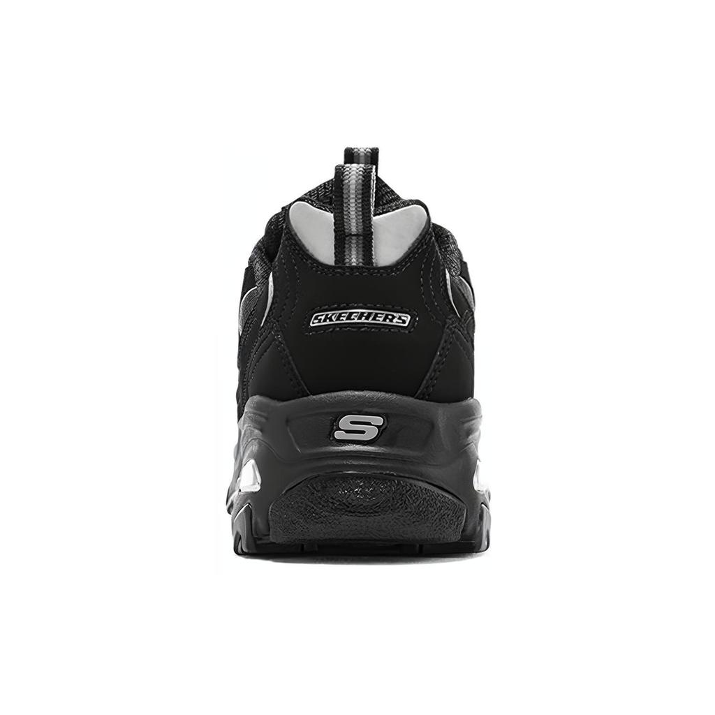 Skechers D'lites Black Silver Women's 66666179-BBK
