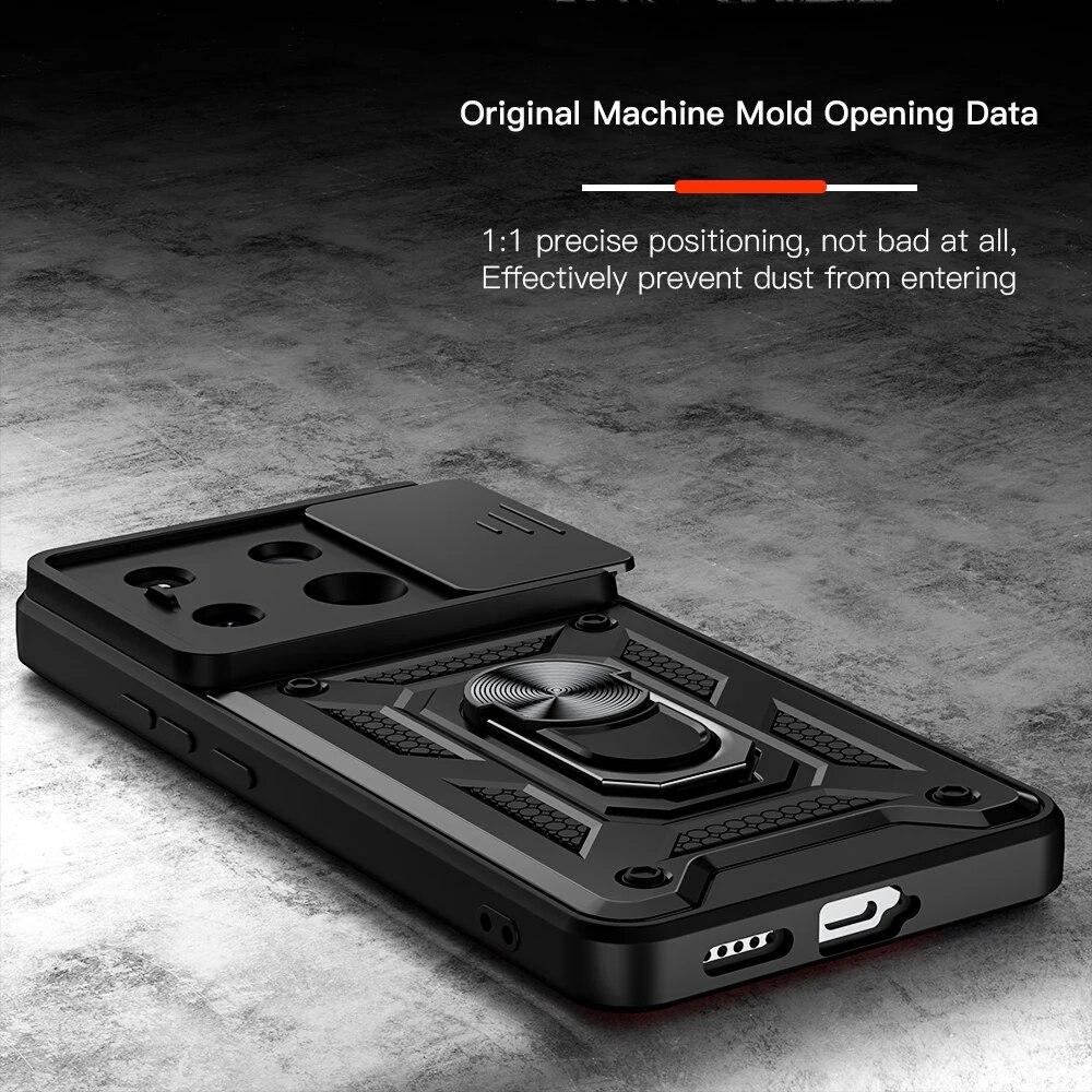 KEYSION Противоударный чехол для Xiaomi POCO X6 Pro M6 Pro, защитное кольцо для камеры, чехол для телефона Redmi Note 13 4G 13 Pro + 5G