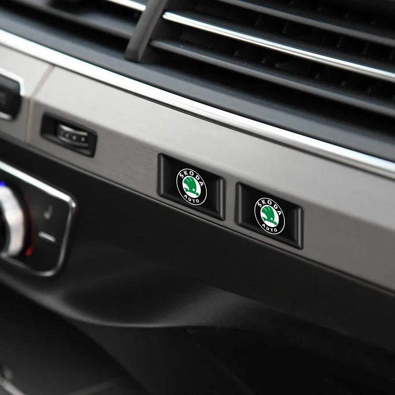 10pcs Car styling 3D Epoxy Emblem Body Sticker For Skoda Octavia MK2 MK1 2 3 A5 A7 A8 Fabia yeti Karoq Superb Rapid Kamiq Scala WL5