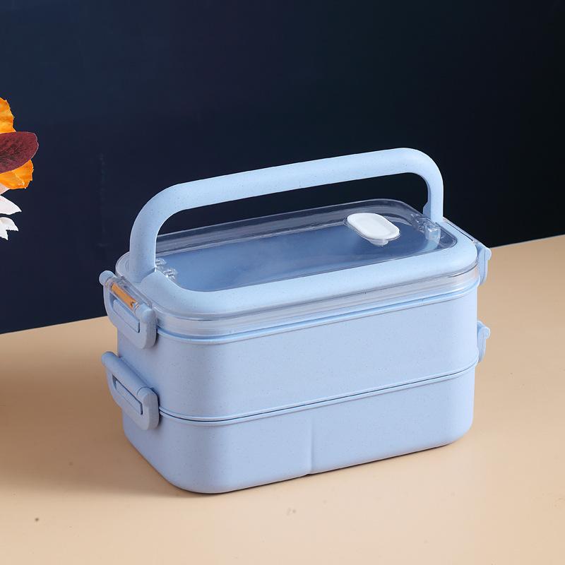 Кухня, домашняя микроволновая печь, ланч-бокс, посуда из пшеничной соломы, контейнер для хранения еды, детский школьный офис, портативный бенто-бокс