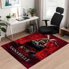 Custom Name Halloween horror Printed Carpet, for Office Chair Living Room Bedroom Kitchen Room Decor Gifts.