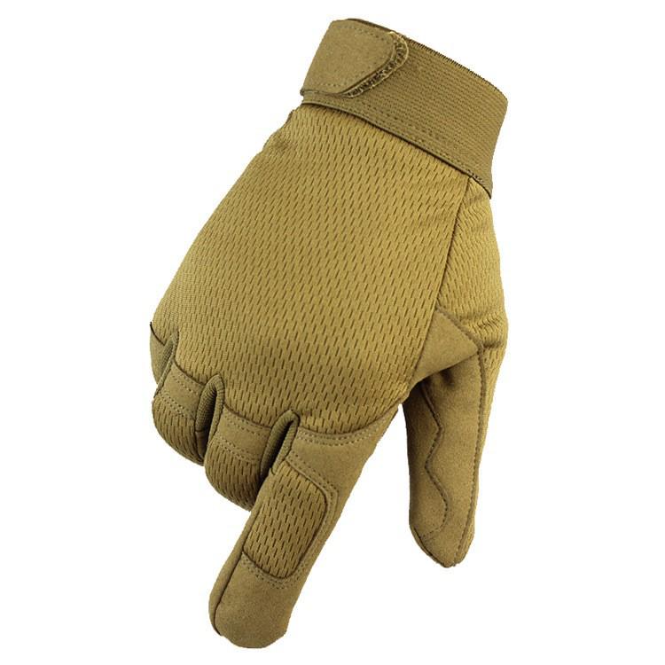Camouflage Mesh Breathable Tactical Motorcycle and Mountaineering Gloves