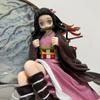 28cm Demon Slayer Anime Figure Up Art Mini Kamado Nezuko Figure Kanroji Mitsuri Action Figure Kimetsu No Yaiba Figurine Doll Toy