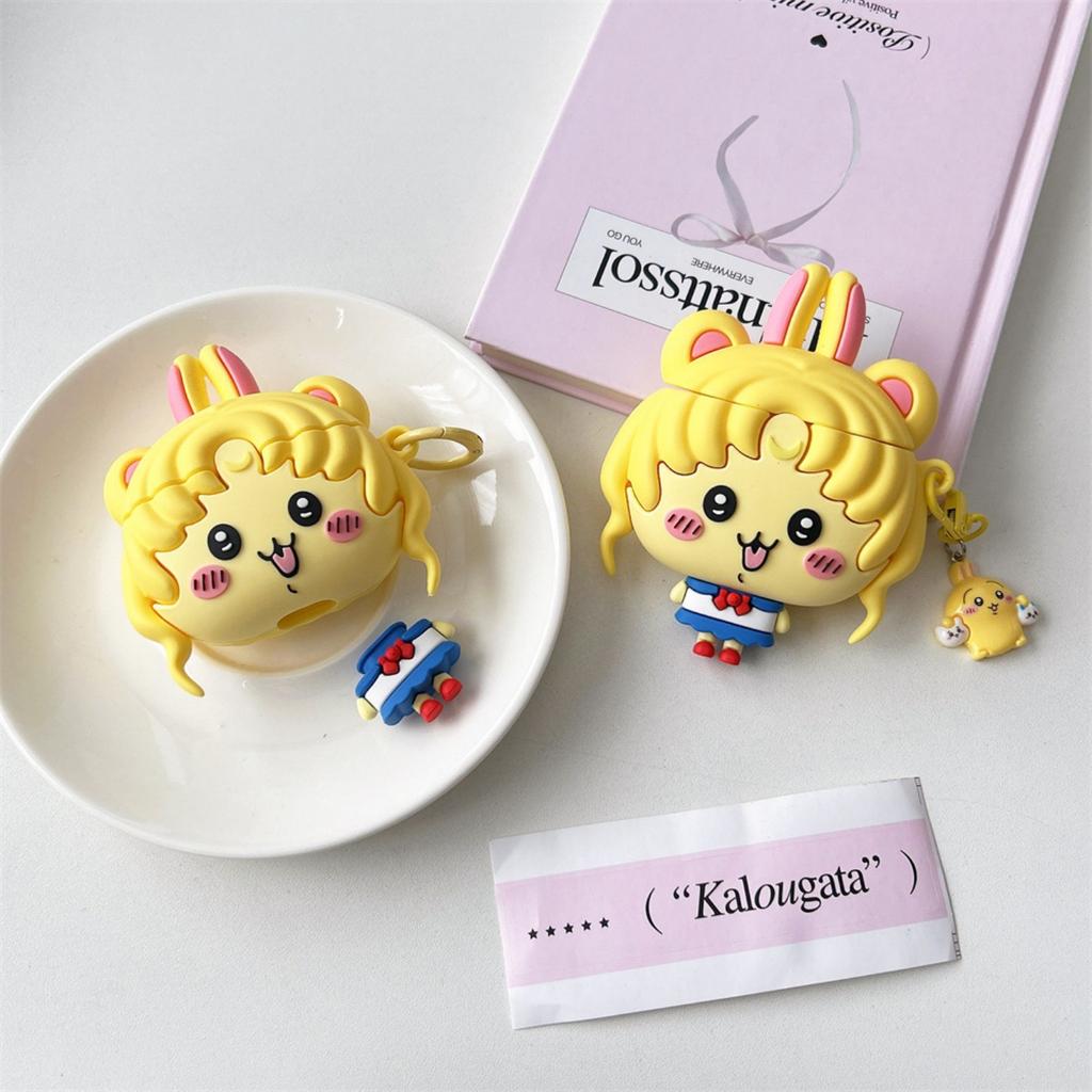 Beautiful girl Usaki applies to Apple AirPods1 Bluetooth wireless earphone case pro1 silicone 1/1 protective case