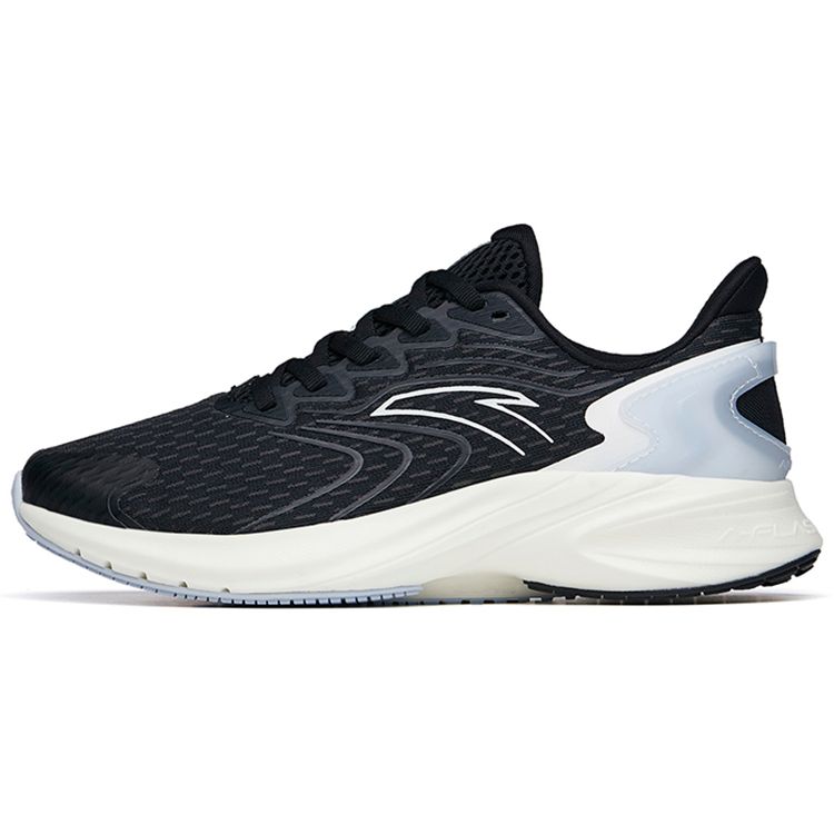 Anta Running Series Non-Slip Durable Low-Top Running Shoes Women Sneaker Black Purple 122225585-8