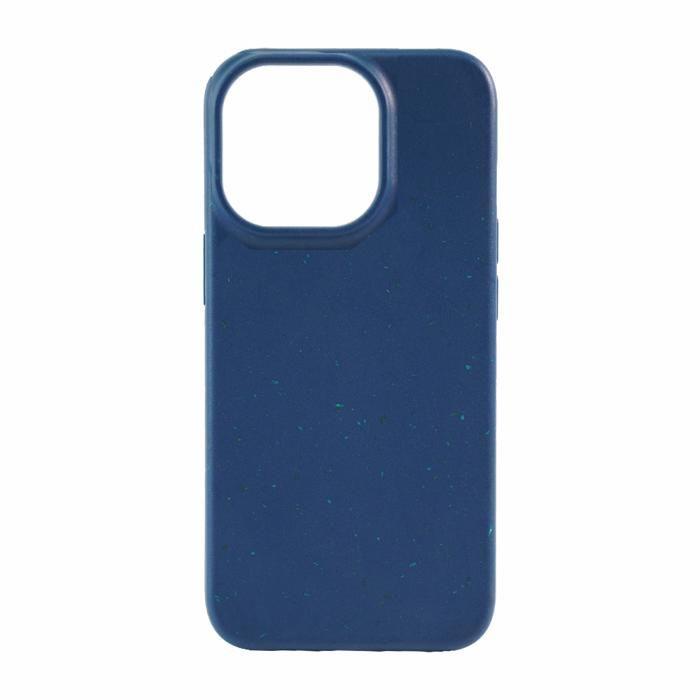 Coque biodégradable - iPhone 14 Pro - Bleu marine - Écologique