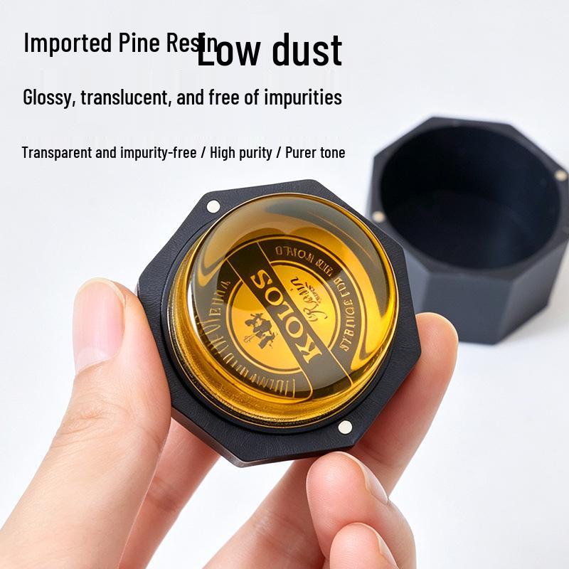 High-Performance Low-Dust Rosin for Violin, Viola, Cello, Erhu