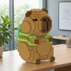 Супер Большой Рюкзак-Черепаха и Капибара Совместимые с Lego Блоками 3D Пазл для Мальчиков и Девочек