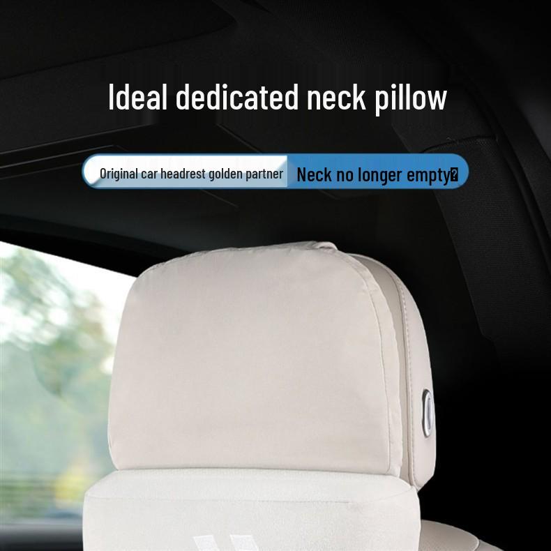 Suitable for Ideal L9/L8/L7: Neck Pillow Headrest & Lumbar Support for Car Interior Modification