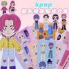 K-pop Наклейки-мультяшки «Охотники на демонов», DIY Аниме Дудл Наклейки для багажа