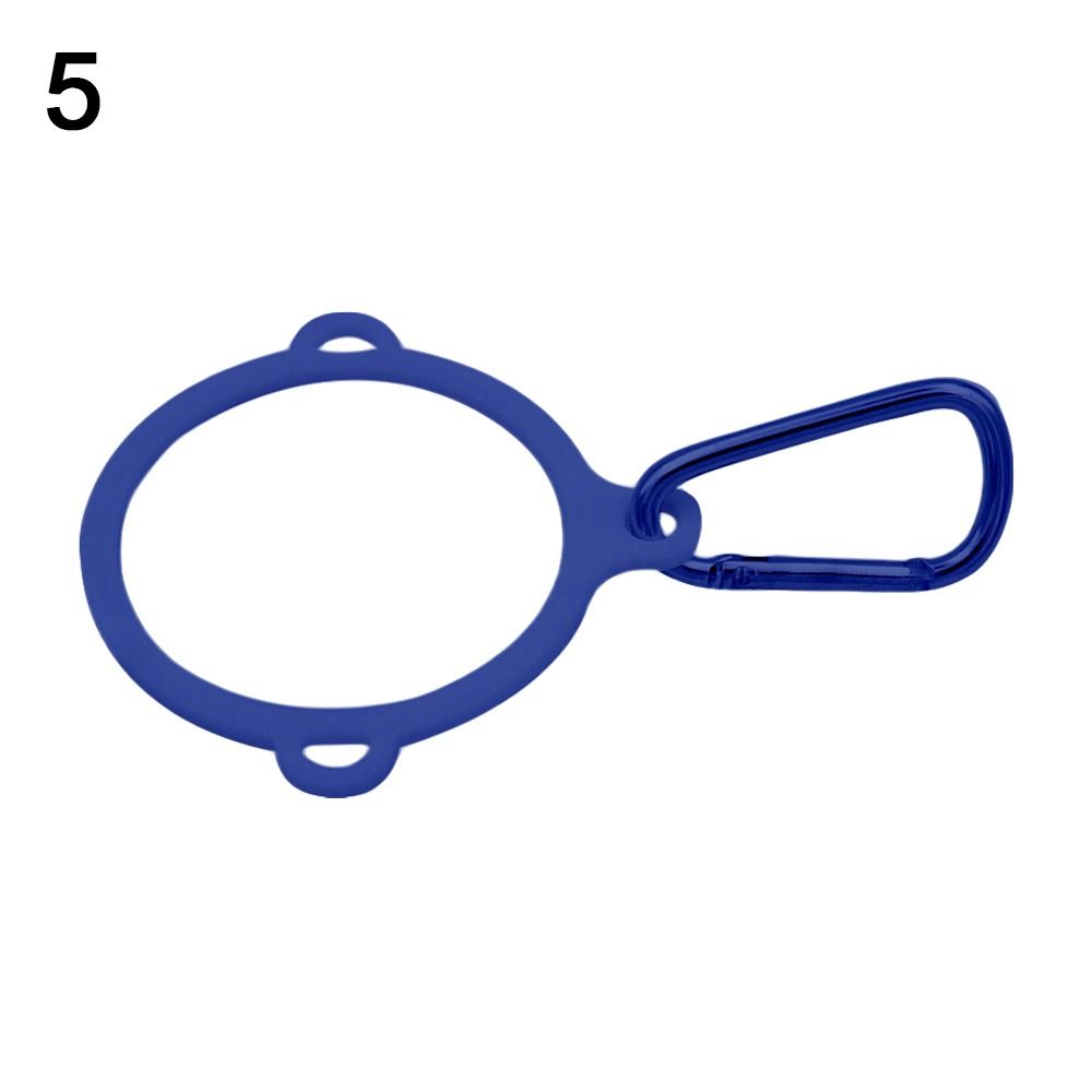 with Carabiner Plastic Ring Buckle New Three Hole Arrival Sports Kettle Hanging Buckle 10 Colors Space Kettle Outdoor Tool