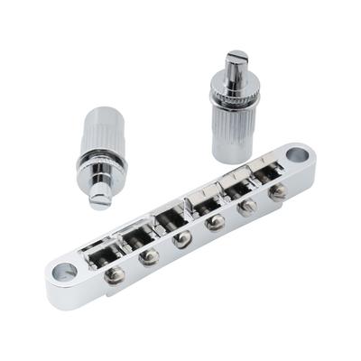 Musiclily Pro 10,4 мм Tune-O-Matic Бридж для электрогитар Epiphone Les Paul SG-стиля, Хром