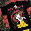 Midori Shoujo Tsubaki Manga T‑shirt Japanese Horror Guro Graphic Tee Harajuku Streetwear Unisex Short Sleeve Casual Cotton Tops