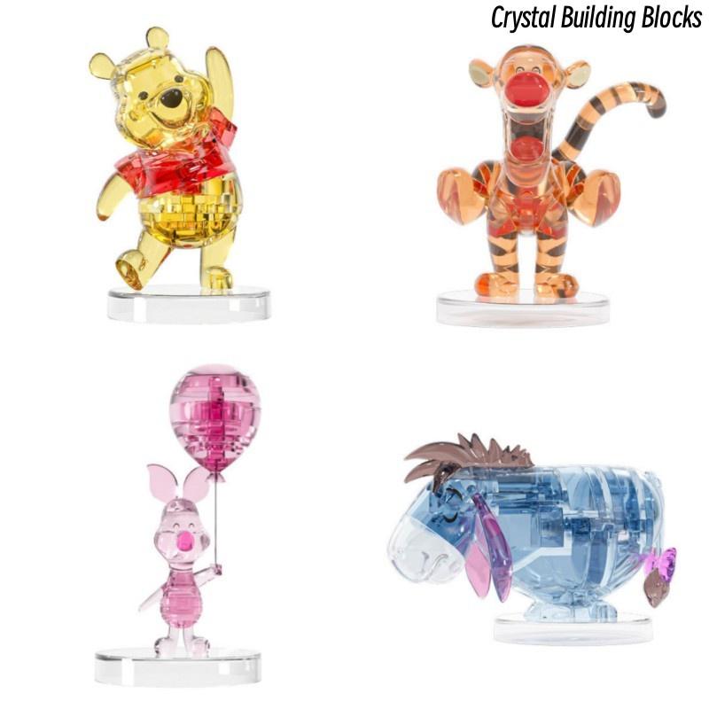 Mgl Crystal Building Blocks Disney Winnie The Pooh Figurines For Adults