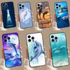 Чехол Океанский Дельфин для iPhone 17 Pro Max 16 15 14 13 12 11 Pro Max Plus 12 13 Mini 16e 17 Air Задняя крышка